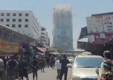 Número de mortes causadas pelo terremoto em Mianmar chega a mil