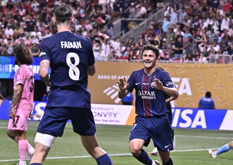 Mundial: PSG vence Inter Miami e pode enfrentar o Flamengo nas quartas