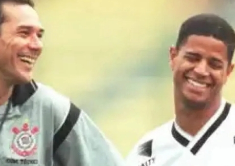 Marcelinho Carioca e Vanderlei Luxemburgo fazem as pazes após 18 anos