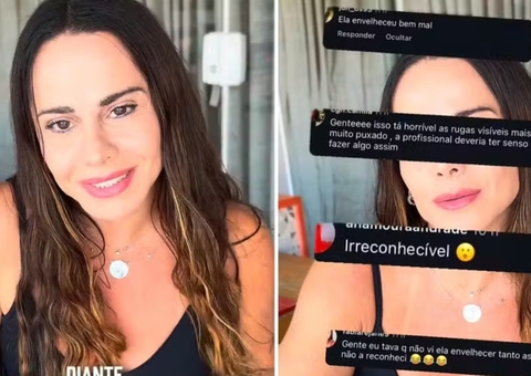 Viviane Araujo rebate críticas sobre aparência: 'Envelhecer não me assusta'