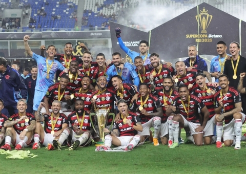 Veja quanto campeão Flamengo e o vice Botafogo recebem pela Supercopa