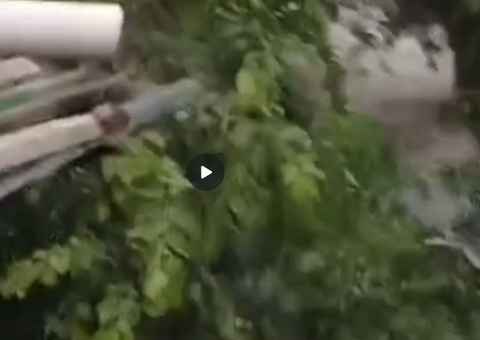 Chuva intensa provoca alagamentos e deixa zona leste de Manaus em alerta