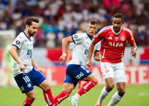 Internacional arranca empate com o Bahia na estreia pela Libertadores