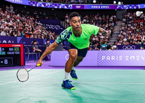 Ygor Coelho é eliminado no badminton nas Olimpíadas