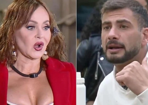 A Fazenda: Gaby Spanic age 'como se estivesse passando fome', diz Nizam