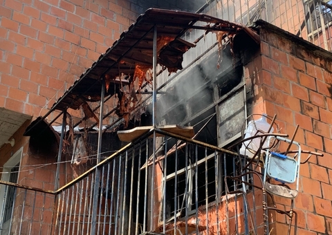 Vítimas de incêndio na Praça 14 seguem internadas; uma está em estado grave