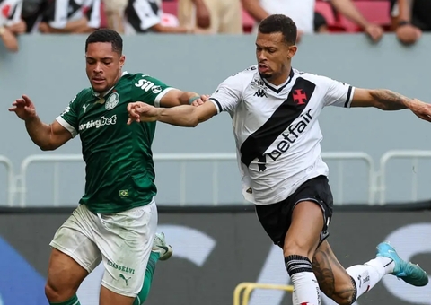 Vitor Roque marca pela primeira vez e Palmeiras vence Vasco no Brasileirão