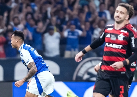 Gabigol marca, Flamengo perde do Cruzeiro e cai para a vice-liderança