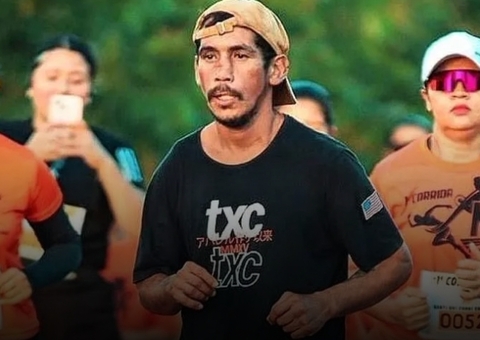 Homem embriagado e de chinelo completa corrida de 8km e ganha medalha