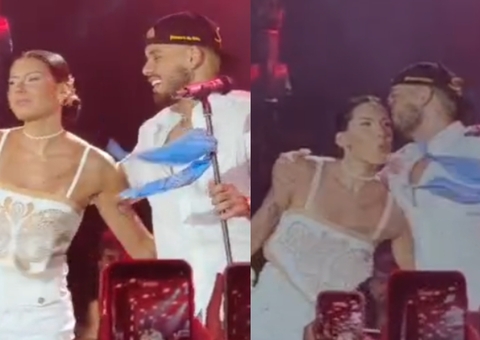 Encontro no palco! Ana Castela e Zé Felipe cantam juntos e surpreendem fãs