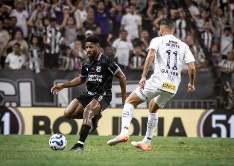 Ceará vence o Santos e retorna ao G10 do Campeonato Brasileiro