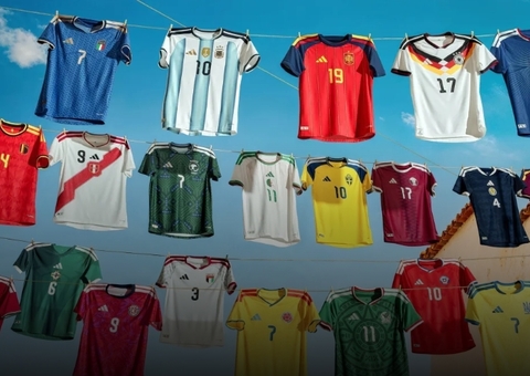Adidas lança uniformes de seleções da Copa do Mundo de 2026