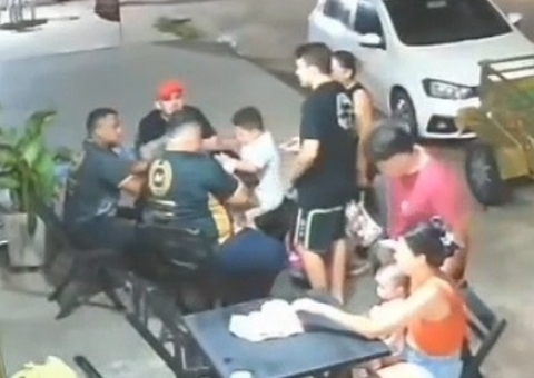 Criança de 6 anos é baleada na cabeça durante ataque a tiros em bar na Parnaíba; vídeo