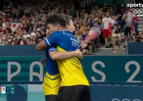 Tênis de mesa: Brasil vence Portugal e vai às quartas por equipes no masculino