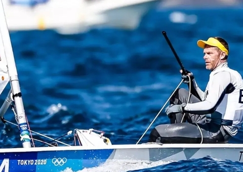 Robert Scheidt exalta Rebeca após ser superado em medalhas