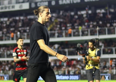 Filipe Luís comenta expulsão de Plata em São Paulo x Flamengo