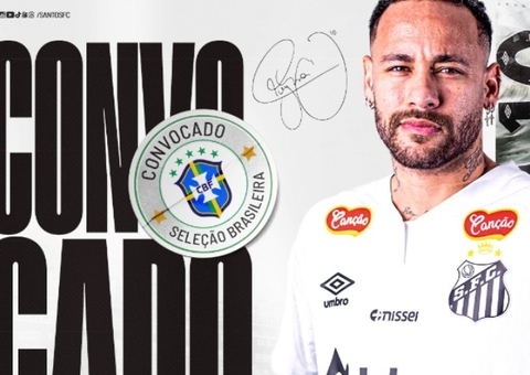 Santos comemora retorno de Neymar à Seleção