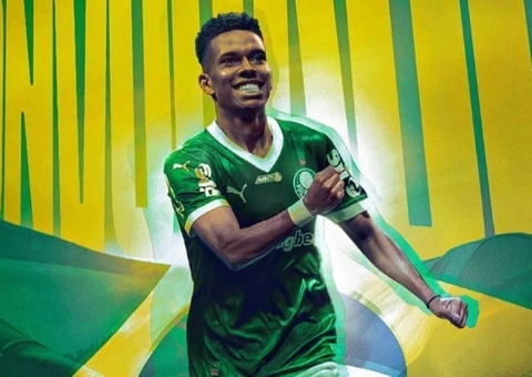 Palmeiras celebra convocação de Estêvão para Seleção Brasileira