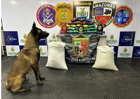 Polícia apreende mais de 30 quilos de drogas em Coari