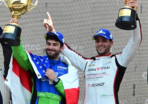Amazonense Moura Neto e Iorio vencem Challenge da Porsche Cup em Portimão