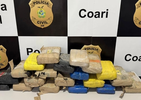 Carga de skunk escondida entre bananas é apreendida em Coari