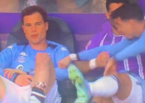 Jogadores do mesmo time quase se agridem e Valladolid promete punição