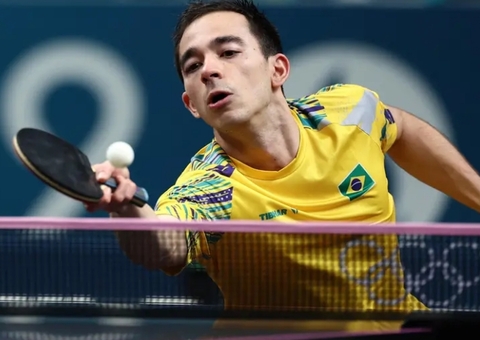 Brasil eliminado pela França nas quartas do torneio de equipes do tênis de mesa