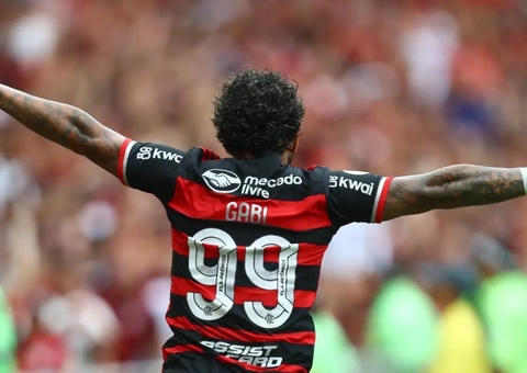 Com ajuda de Gabigol, Flamengo empata com Vitória pelo Brasileirão