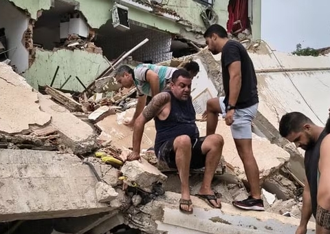 Prédio desmorona no Rio de Janeiro e deixa ao menos cinco vítimas