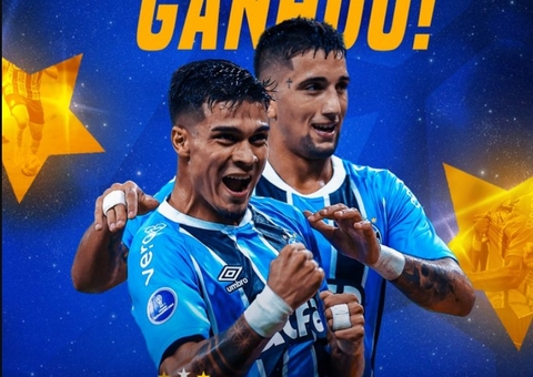 Grêmio vence Atlético Grau e segue 100% na Sul-Americana