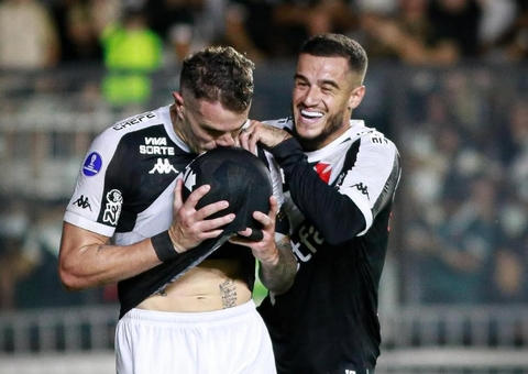 Vasco bate Puerto Cabello com gol de Vegetti e lidera grupo na Sul-Americana