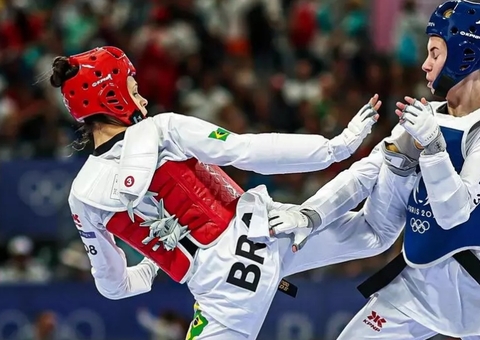 Maria Clara Pacheco fica de fora da repescagem do taekwondo