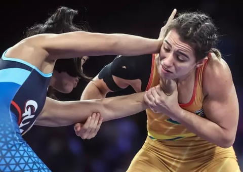 Giullia Penalber perde nas quartas do wrestling