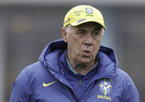 Ancelotti faz testes na Seleção em penúltimo treino antes de ir à Bolívia