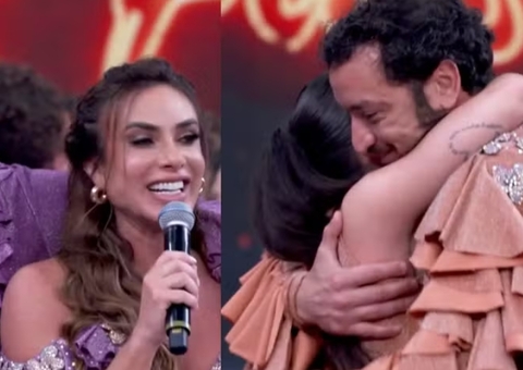 Nicole Bahls e Allan Souza Lima são eliminados do 'Dança dos Famosos'