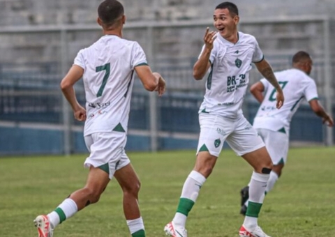 Série D: Manaus vence Rio Branco-AC por 2 a 0 na Colina