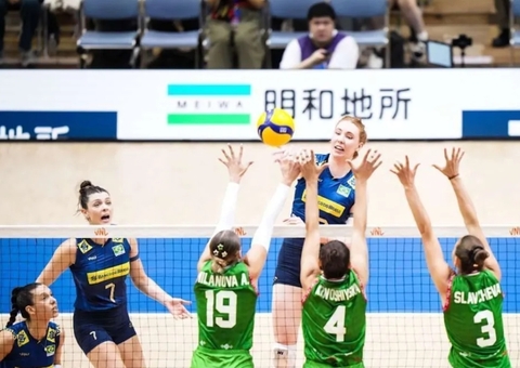Brasil garante vaga na fase final da Liga das Nações Feminina de Vôlei
