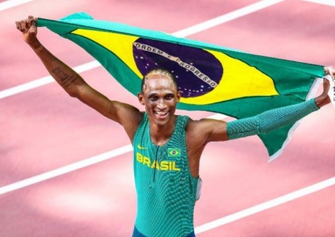 Alison dos Santos é bronze nos 400m com barreiras nas Olimpíadas de Paris