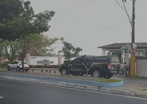 PF caça alvos de operação em área nobre de Manaus; confira vídeo