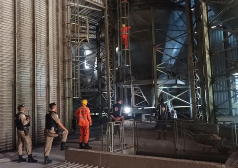 Laranjas agiram como 'areia-movediça' e sugaram trabalhadores em equipamento de fábrica