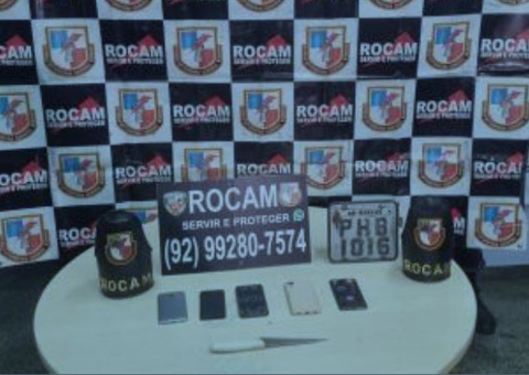 Dupla é presa suspeita de fazer arrastões na zona sul de Manaus