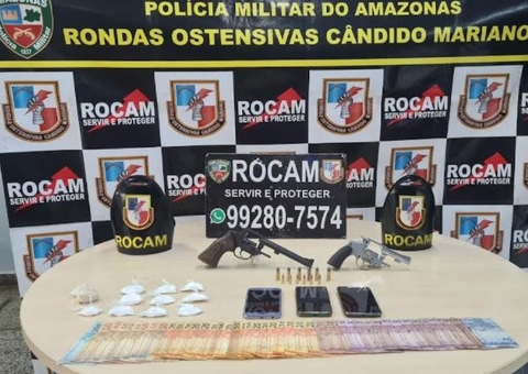 Traficante é tirado de circulação em Manaus após denúncia para a Rocam
