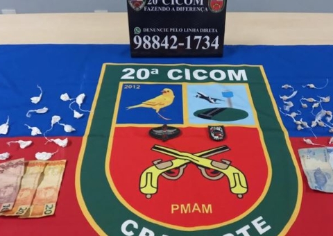 Suspeito reage abordagem policial e acaba na cadeia em Manaus