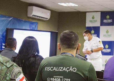 Servidores ganham treinamento para navegação no interior do Amazonas