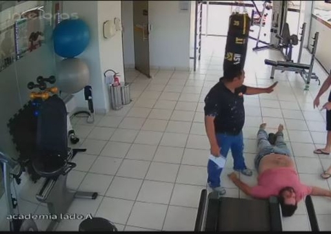 Vídeo: Síndico sofre hemorragia cerebral após levar soco de Personal Trainer