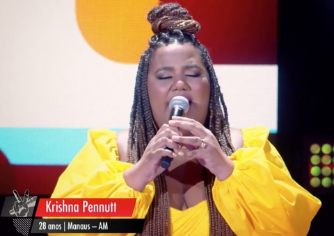 Manauara Krishna Penutt é disputada por jurados do The Voice Brasil: 'Voz poderosíssima'