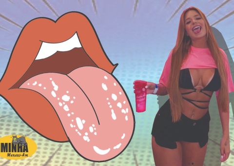 Viih Tube beija 46 em festa e diz que não pegou 'sapinho'; conheça a doença