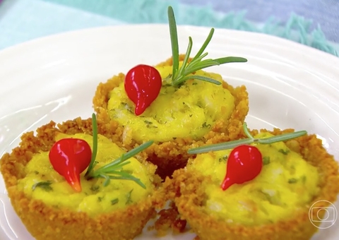 Cestinha de bacalhau da Ana Maria é sucesso na web; veja receita