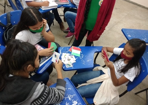 Estudantes desenvolvem jogo de cartas inspirados em aves da Amazônia