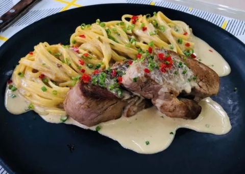 Aprenda receita de mignon suíno com molho de bacon da Ana Maria Braga